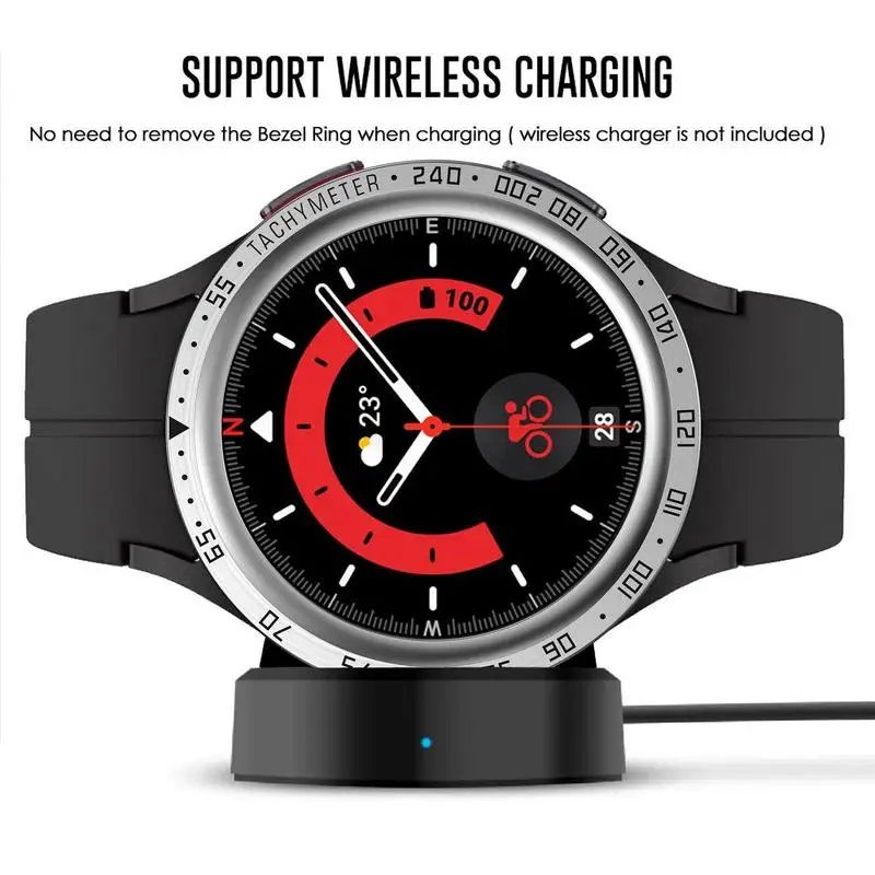 Uhr Glas Screen Protector Abdeckung | Stahl Lünette Ring Fall Für Samsung Uhr 5 Pro 45 Mm Smartwatch Zubehör