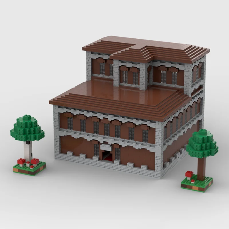 5094pcs MOC Woodland Mansion Model Christmas Gift Decorative Set Creative Collectible For Living Room Decoration