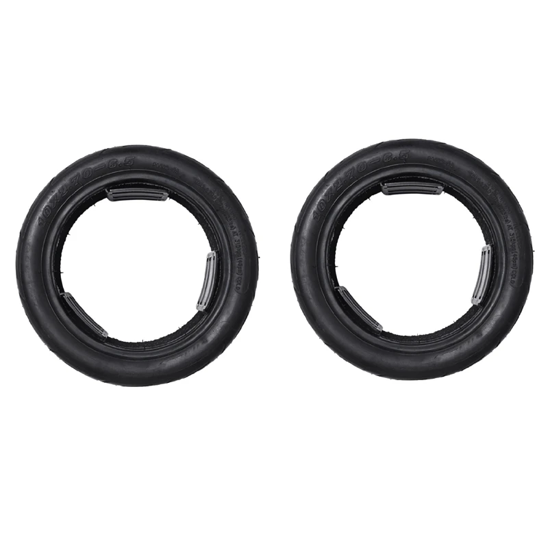 

2X Tubeless Tire 10X2.70-6.5 Vacuum Tyres Fits Electric Scooter Balanced Scooter About 22.5Cm Vacuum Tires