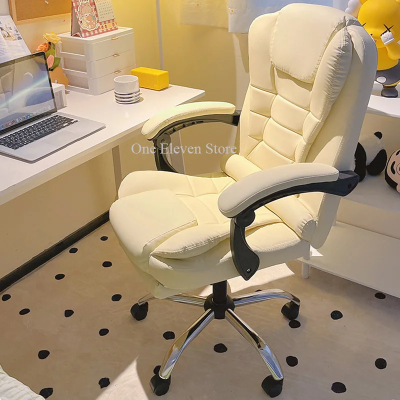 

Study Arm Living Room Office Chairs Vanity Pedicure Executive Luxury Comfy Chair Cute Rolling Silla De Escritorio Furniture