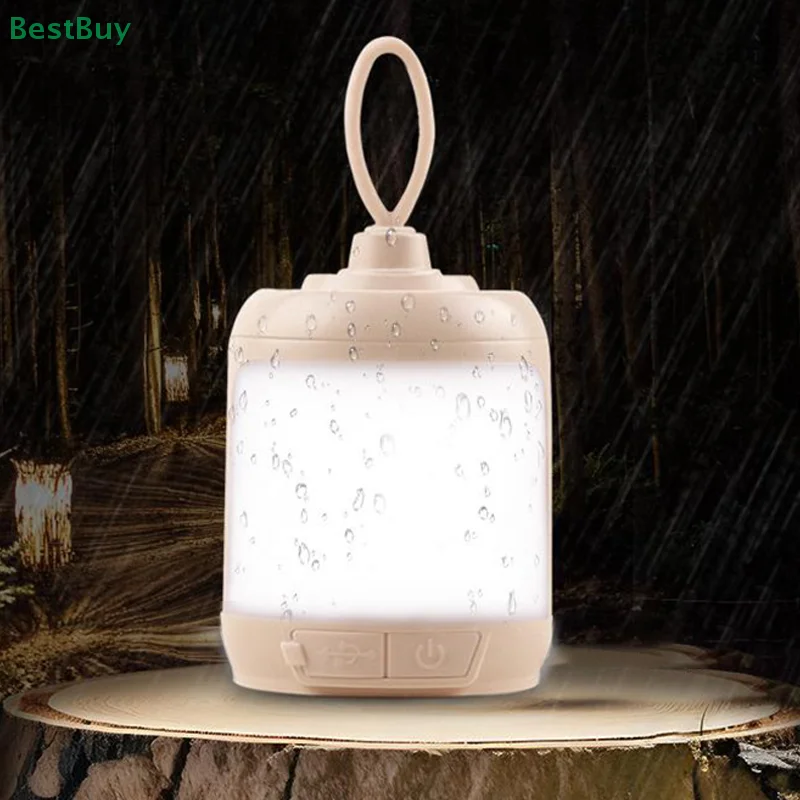 New Mini Outdoor Camping Lamp Atmosphere Lamp USB Charging Led Super Bright Lighting Tent Lamp Portable Table Lamp