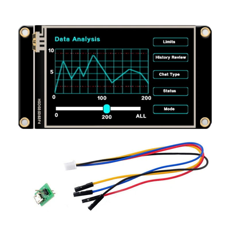 LCD Press Screen For Nextion NX4832K035 HMI USRT TFT LCD 3.5-Inch Human Interface Enhanced Module