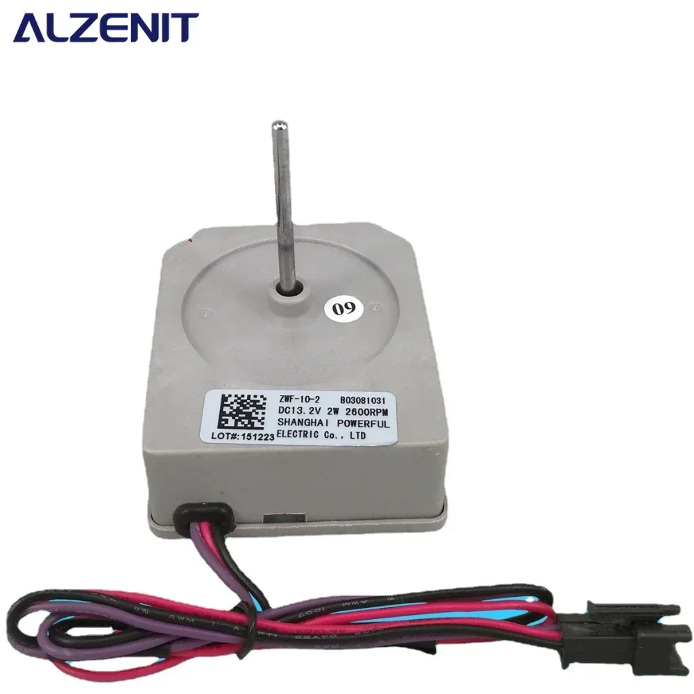 

New Cooling Fan Motor For Refrigerator ZWF-10-2 DC13.2V 2W Fridge Radiator Freezer Parts