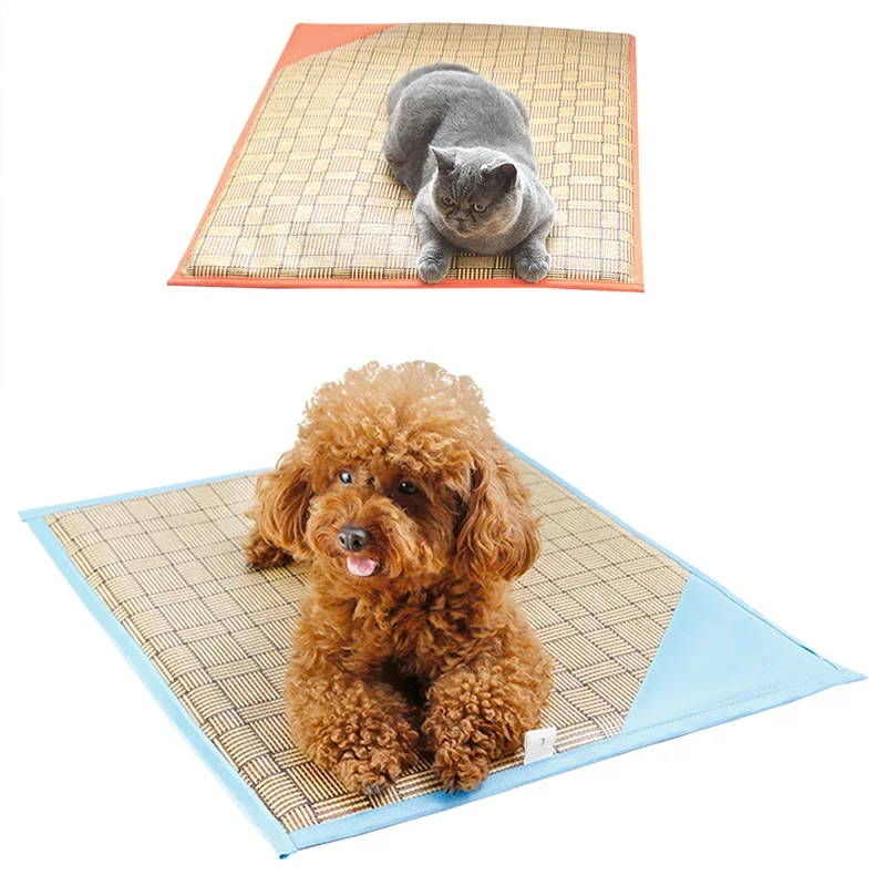 Dog Mat Summer Dog Cat Sleeping Mat Floor Mat Resistant To Biting Cats