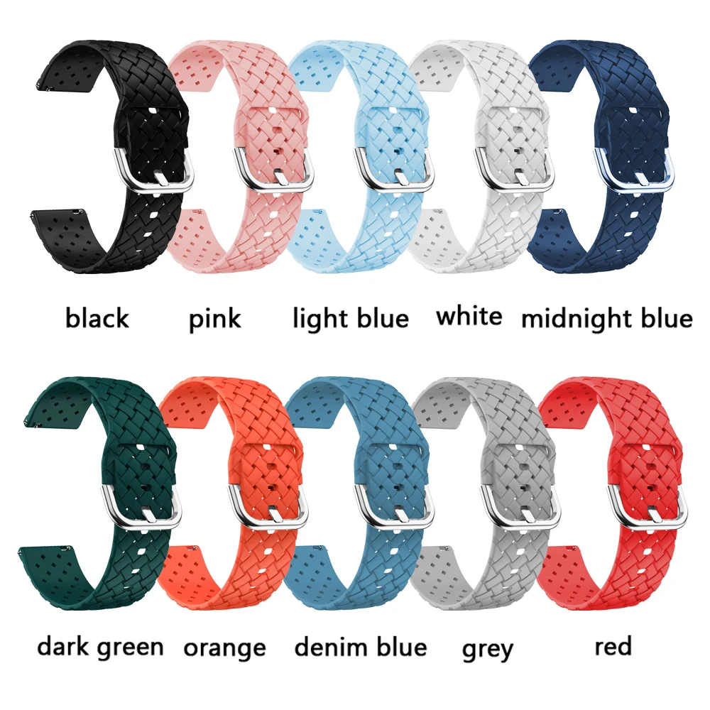 20 مللي متر Smartwatch الفرقة ل سامسونج غالاكسي ساعة 4 40 مللي متر 44 مللي متر الكلاسيكية 42 مللي متر 46 مللي متر حزام استبدال العصابات الذكية المعصم Starps سوار