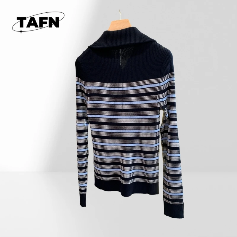 سترة كشمير أنيقة بتصميم عتيق 2025، دافئة وناعمة للاستخدام اليومي غير الرسمي، تصميم مستوحى من الطراز القديم لـ AI0352 غير الرسمي