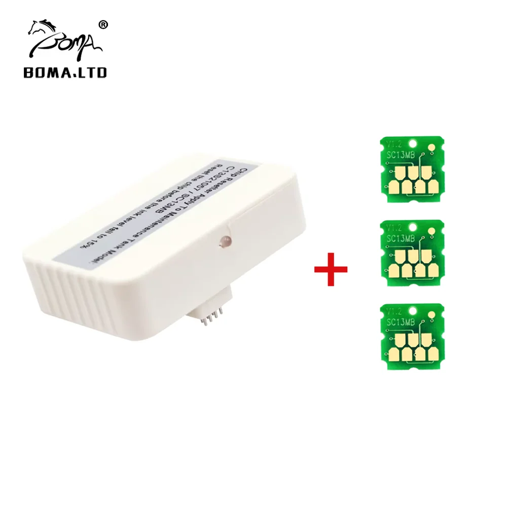 Maintenance Chip Resetter for Epson Waste Ink Box Tank Cartridge SC13MB C13S210057 F570 F571 T3170 T5170 T3180