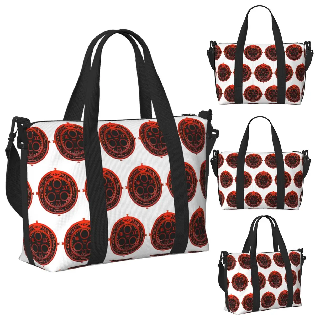 

Custom Silent Hill Beach Travel Bag Large Capacity Tote Bags for Gym Yoga Women Shopping Duffle Shoulder Bag