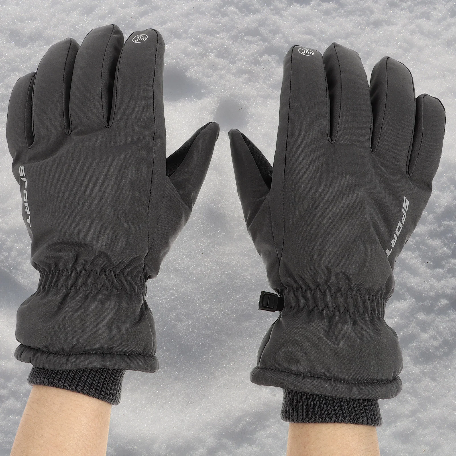 Liners Ski Gloves Motorcycle Winter Cold Resistant Gift Bag Black Hiking Women's