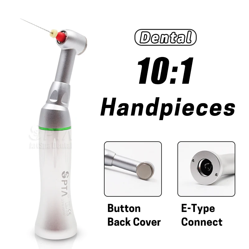 Dentist Equipment 60°Twist Reciprocating Hand Engine Files Head 10:1 Contra Angle Low Speed Handpiece Endodontic Rotary Dental