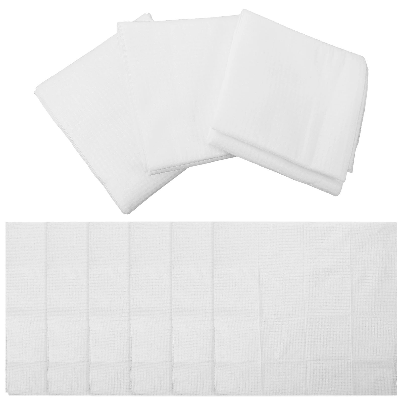 

10 Pcs Thickened Towels Bathroom Hand Disposable Guest Cotton for Travel Shower