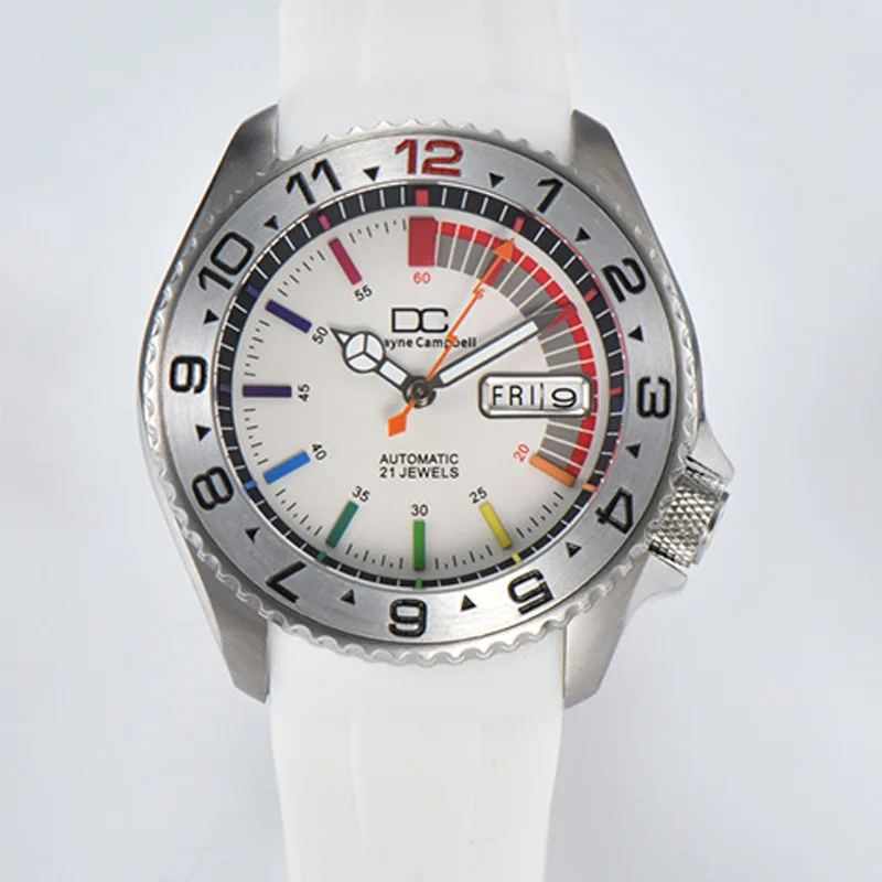 2025 new dual calendar watch personalized creative fashion waterproof luminous mechanical watch