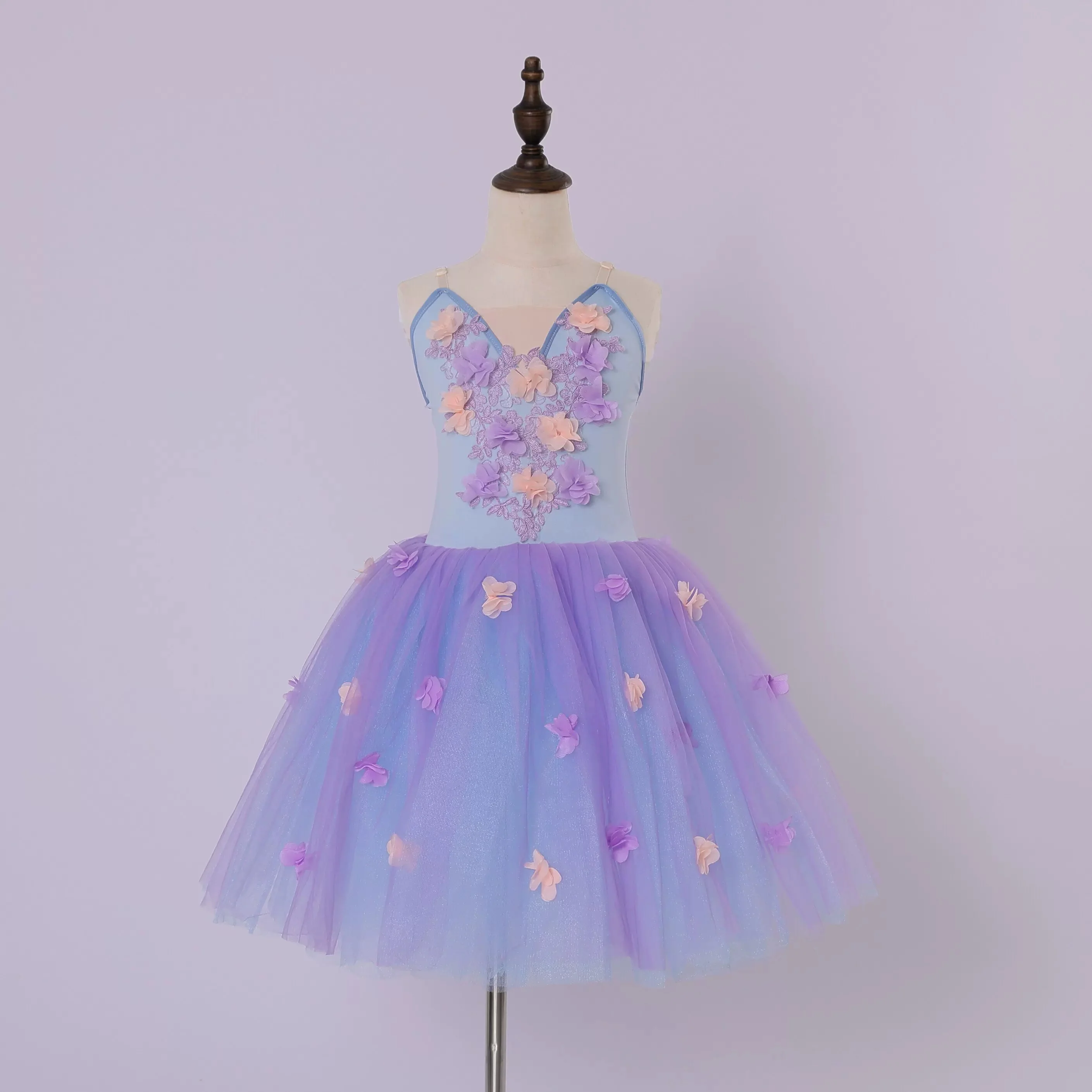 

Ballet Tutu Dress Girls Kids Child Blue Violet Ballerina Dance Dress Ballet Dance Contemporary Costumes Girls Child