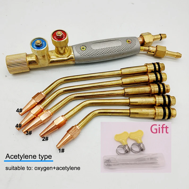 

Верхний сварочный пистолет кислородно-ацетиленового типа японского типа, кислородно-пропановая газовая сварочная горелка