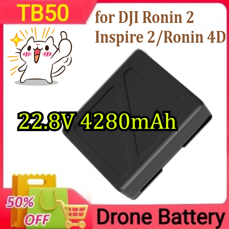 

TB50 Intelligent Battery Capacity for DJI Ronin 2/Inspire 2/Ronin 4D New in Stock 22.8V 4280mAh