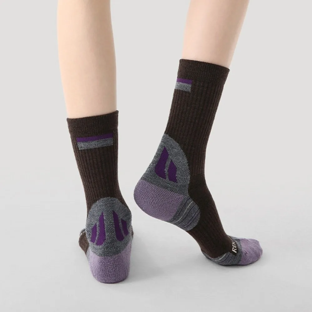 Thicker Design Running Socks Warm Breathable Sports Socks Wear-resistant High Elastic Outdoor Hiking Socks Cycling