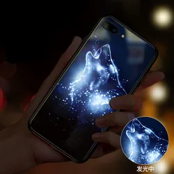 Call Light Flash LED Phone Case For iPhone 13 Pro 12 Mini 11 12 13 14 15 Pro Max 6 6S 7 8 14 Plus X Xr Xs Max SE Case Back Cover