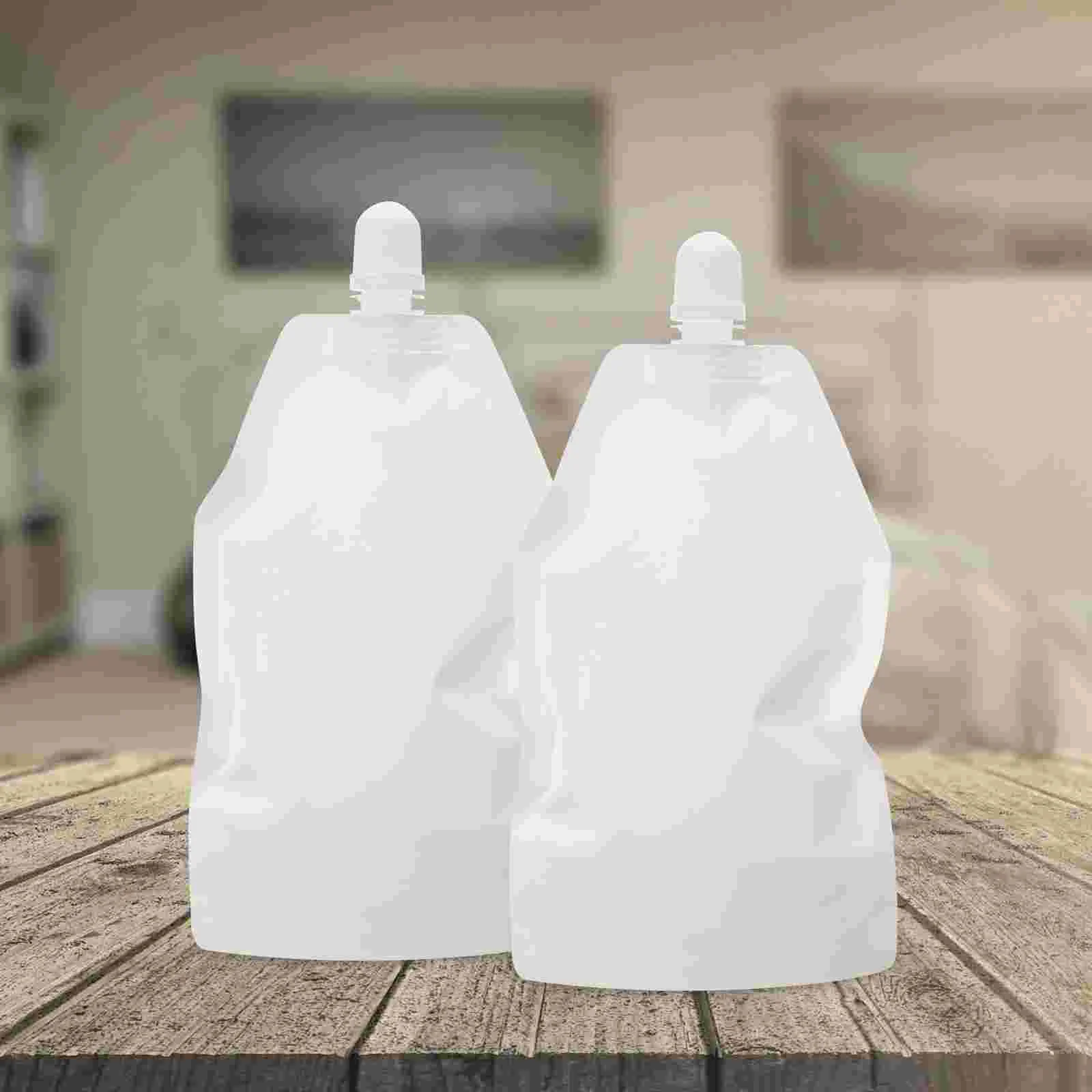 

6 Pcs Packaging Bag Shampoo Travel Container Fluid Makeup Packing Hair