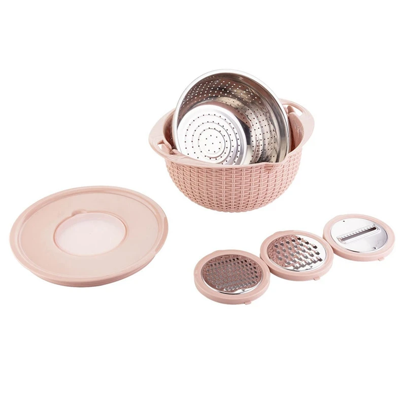 

Food Strainers And Colanders Pasta Strainer Rice Strainer Fruit Cleaner Wash Salad Spinner Strainers For Kitchen Easy Install