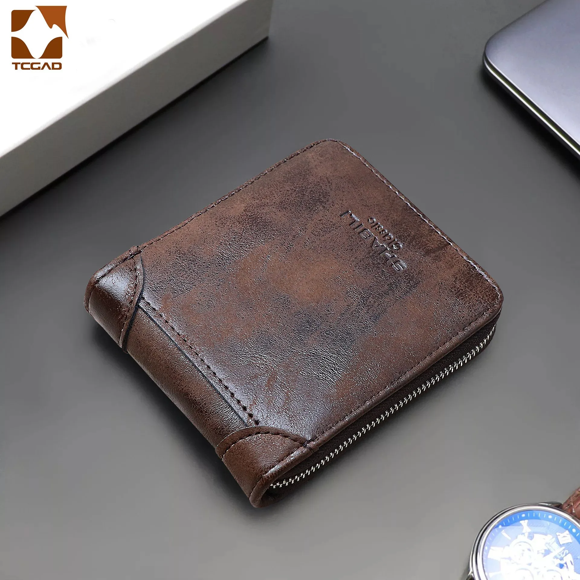 

Wallet For Men Short Vintage Carteras Short Wallets Pu Leather Male Billetera Hombre Luxury Small Zipper Coins Bag Cartera Hombr