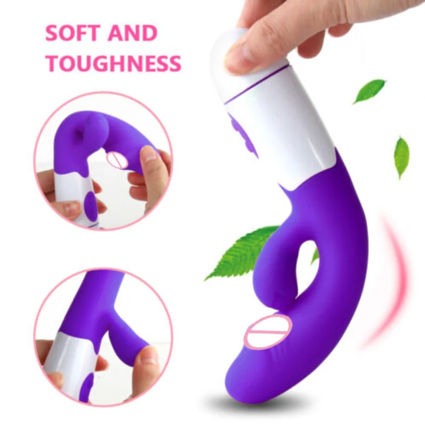 20 Speeds Rabbit Vibrator G-Spot Massager Wand Clitoris Stimulator Sex Toys for Women Masturbator view 4