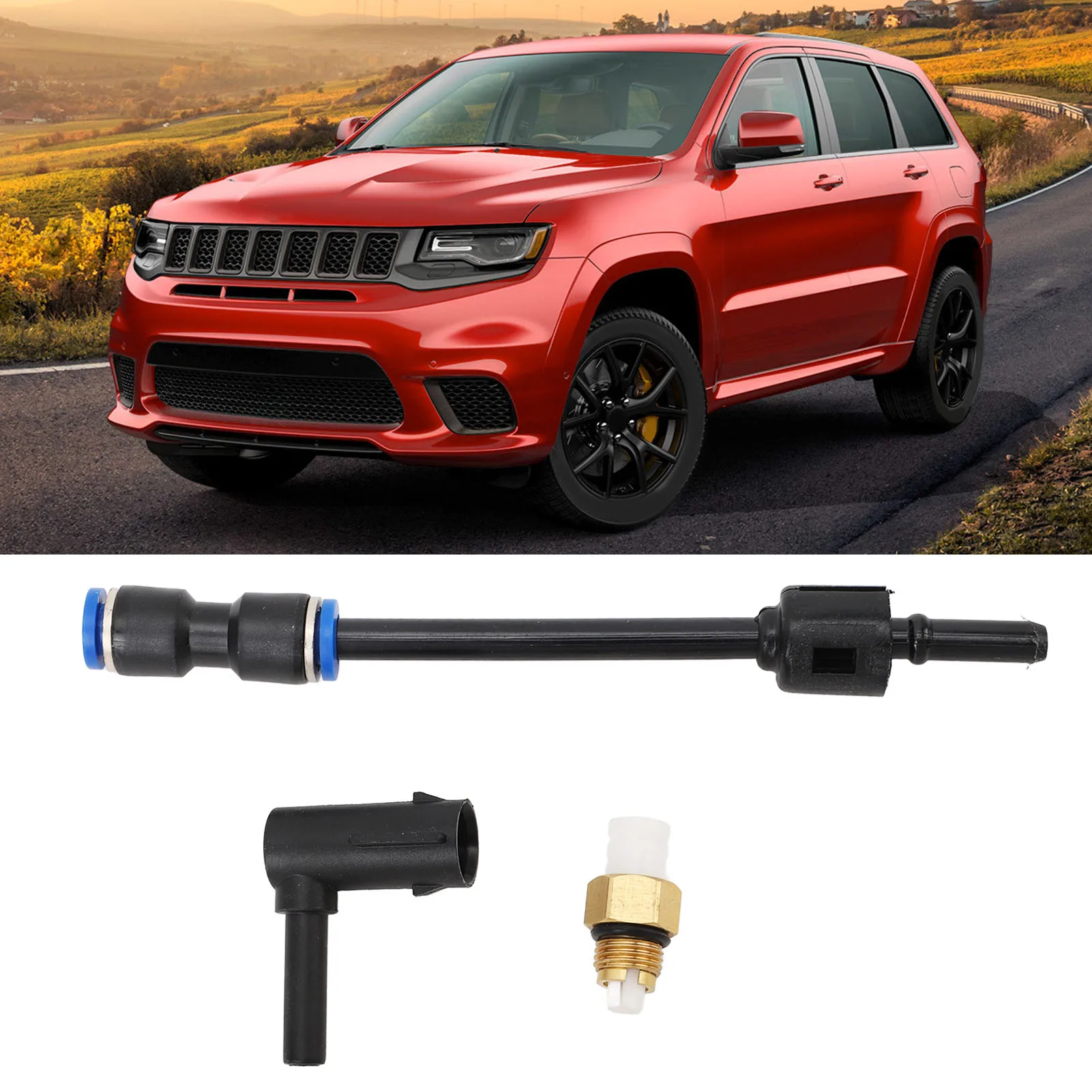 

Car Air Suspension Elbow Repair Kit 68059905AD Lift Suspension Elbow Air Strut Repair Kit Fit For Grand Cherokee 2011‑2020