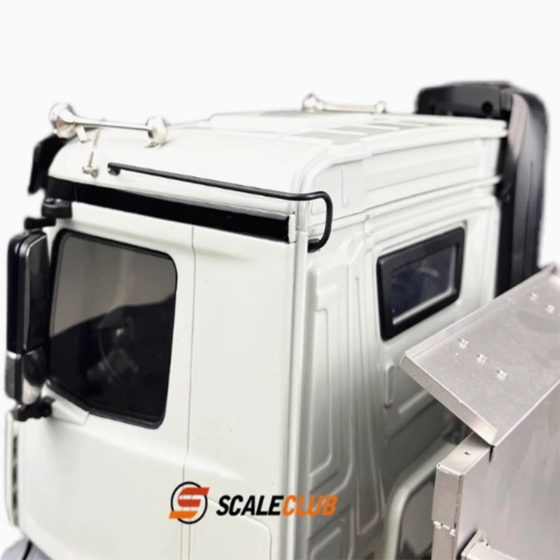 RC 1/14 Scaleclub Modell Metall-Frontarmstütze für Tamiya Muldenkipper für SCANIA MAN VOLVO Truck Tripper DIY-Teile – Detail 6