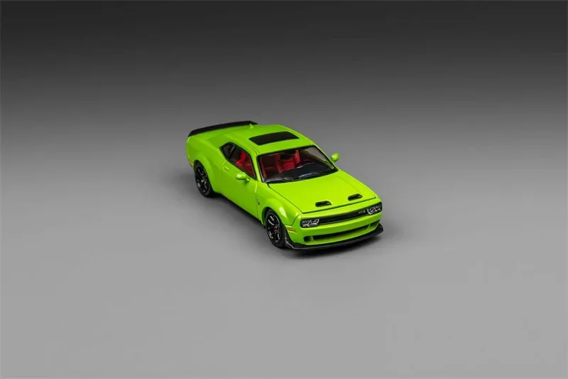 

Stance Hunters 1:64 Dodge SRT Hellcat Green Diecast Model Car