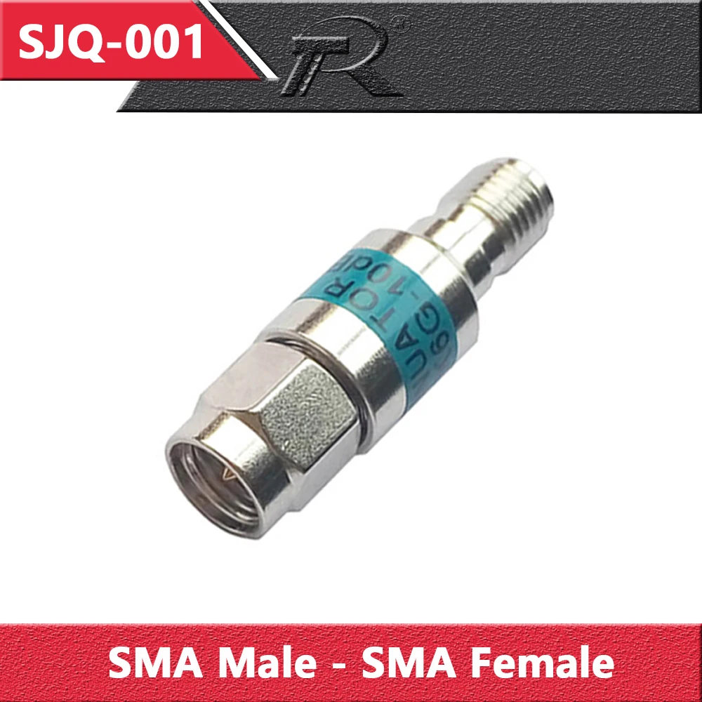 1 قطعة 2 واط المخفف DC-6 جيجا هرتز النحاس مطلية بالذهب RF التوهين المحوري SMA ذكر إلى SMA أنثى SMA-JK محول موصلات قطري
