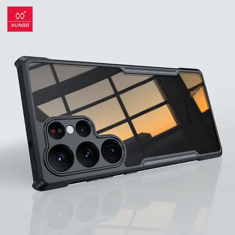 Xundd 삼성 갤럭시 S23 S24 울트라 케이스 S25 S23 S22 플러스 S21 울트라 FE 에어백 충격 방지 쉘 PC & TPU 백 클리어 커버 Best5