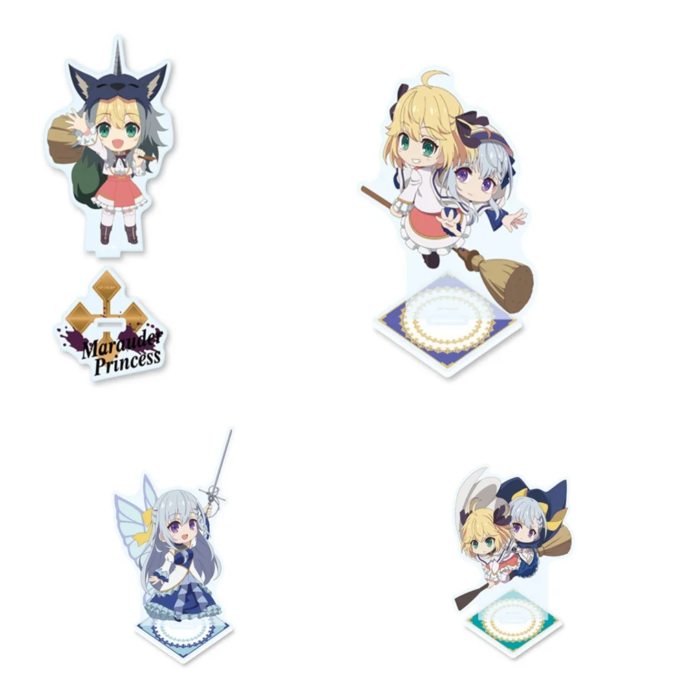 10CM Anime Tensei Oujo to Tensai Reijou no Mahou Kakumei Cosplay Charm Characters Ornament Accessories Goods Collection Gifts