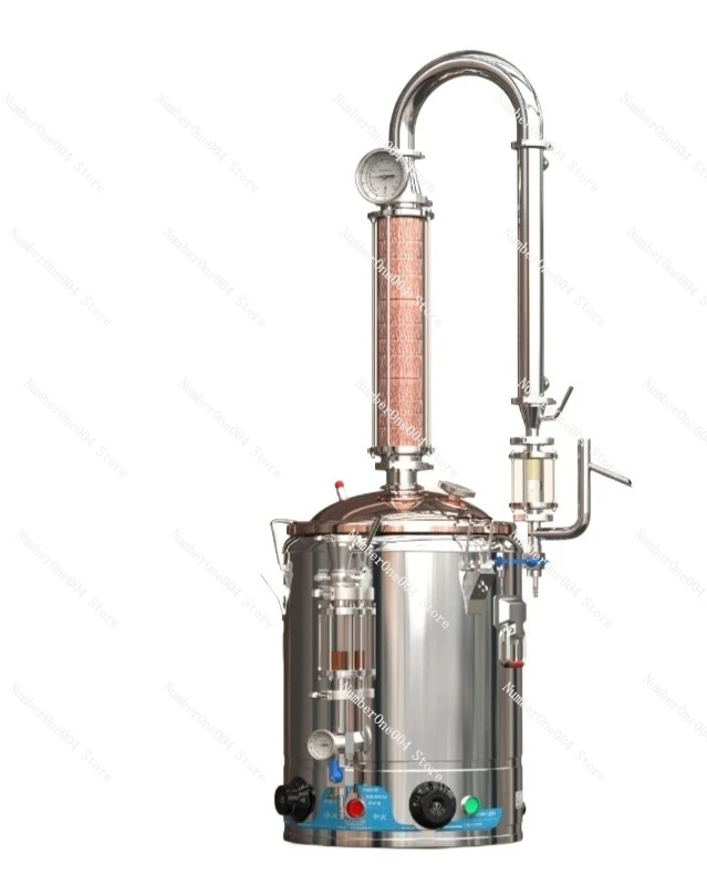 Home Essential Oil Distiller Small Glass Still Pot Multi Function Plant Extract Kit