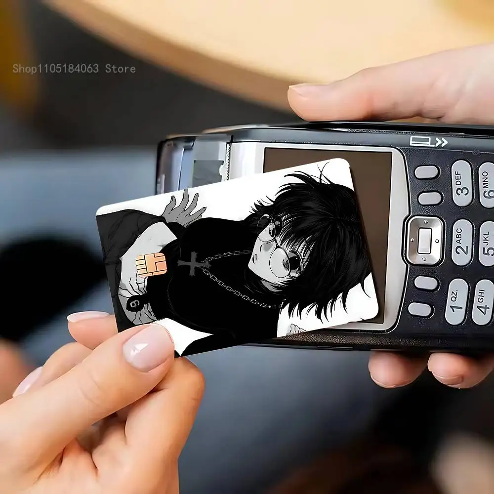 Shizuku Murasaki H-Hunterpedia HXH ملصقات الائتمان فيزا الخصم البنك بطاقة شحن حافلة مترو ملصق مضاد للمياه ملصق الديكور #3