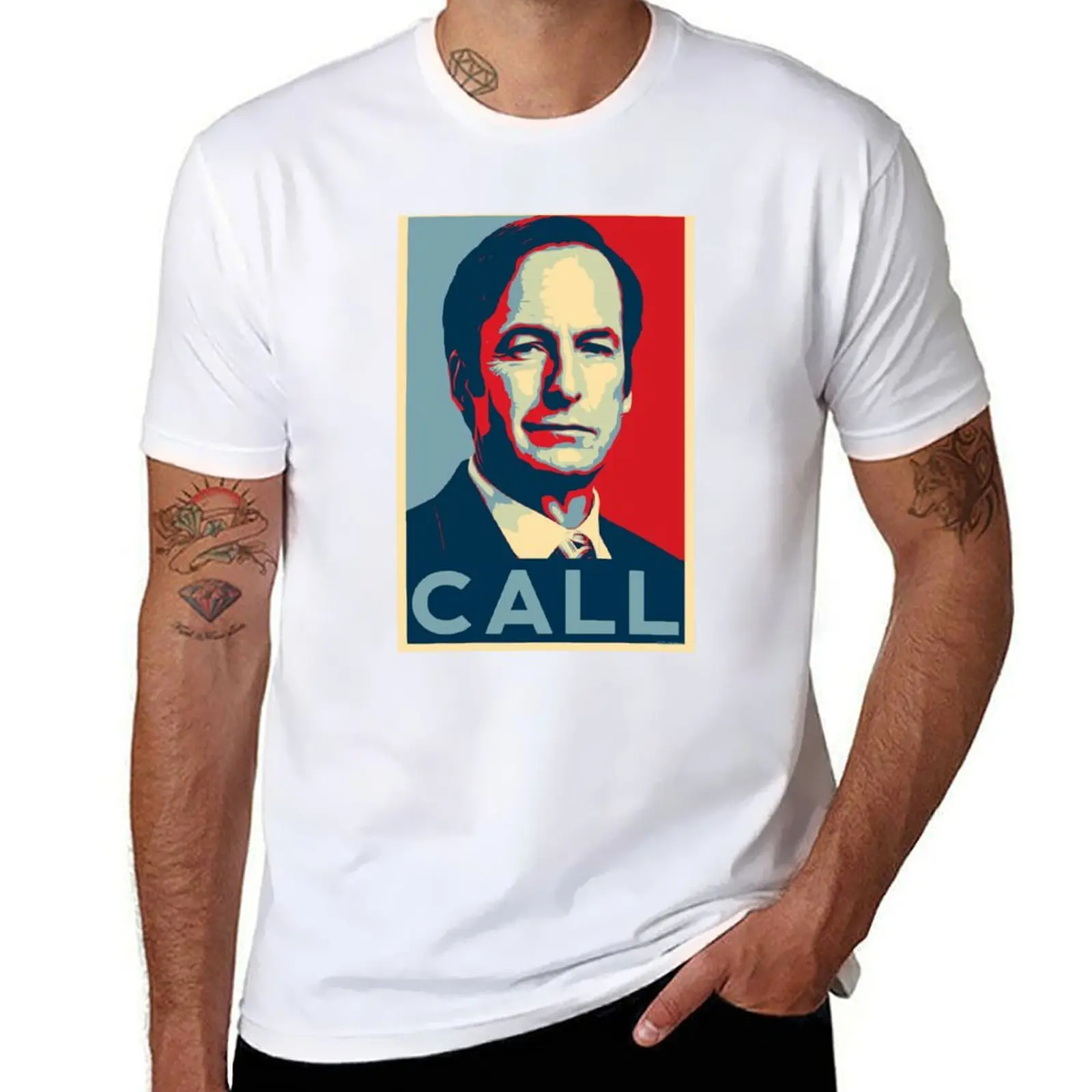 

Call Saul - Better Call Saul! by CH3Media T-Shirt man graphic t shirt t shirt men 100% cotton luxury brand T-Shirt