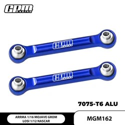 GPM 7075 Alloy Front Steering Link Rods For ARRMA 1/16 Mojave Grom 1/12 Nascar