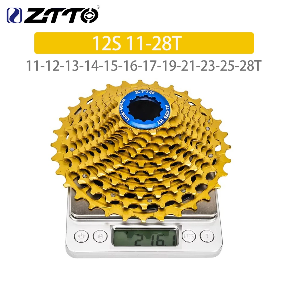ZTTO-超軽量ロードバイクゴールドカセット,グラベル,フリーホイール,k7
