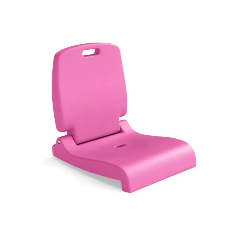 كراسي حمام سباحة خارجية قابلة للطي باللون الوردي للاسترخاء وحمامات الشمس