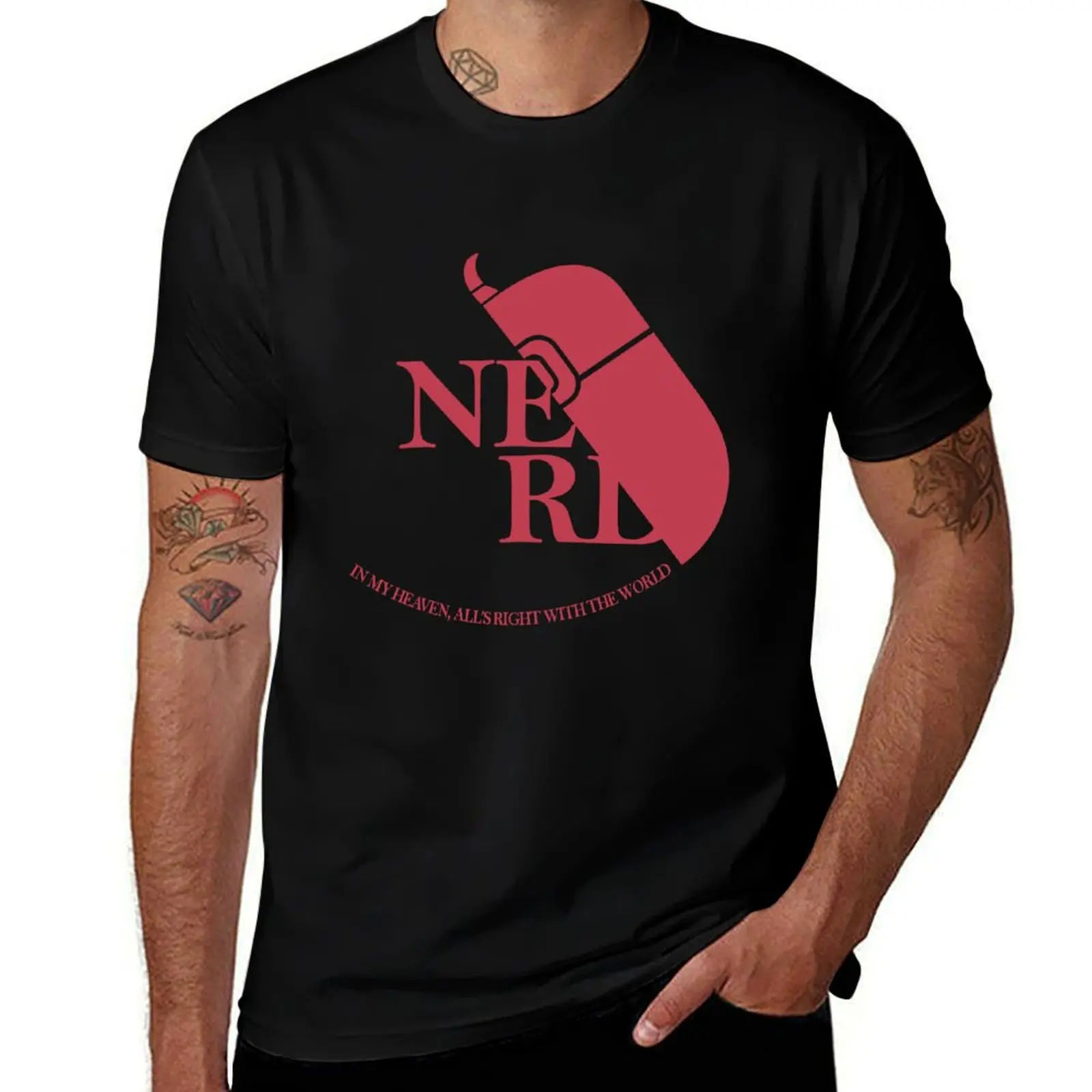 NERV Nerd Mouse T-Shirt t shirt man luxury T-Shirt