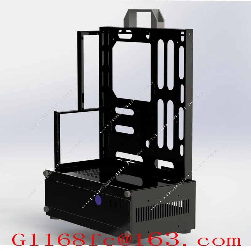 Open Chassis 240/360 Water-cooled Air-cooled Rack Atx/matx Graphics Card Vertical Desktop Host Small Chassis