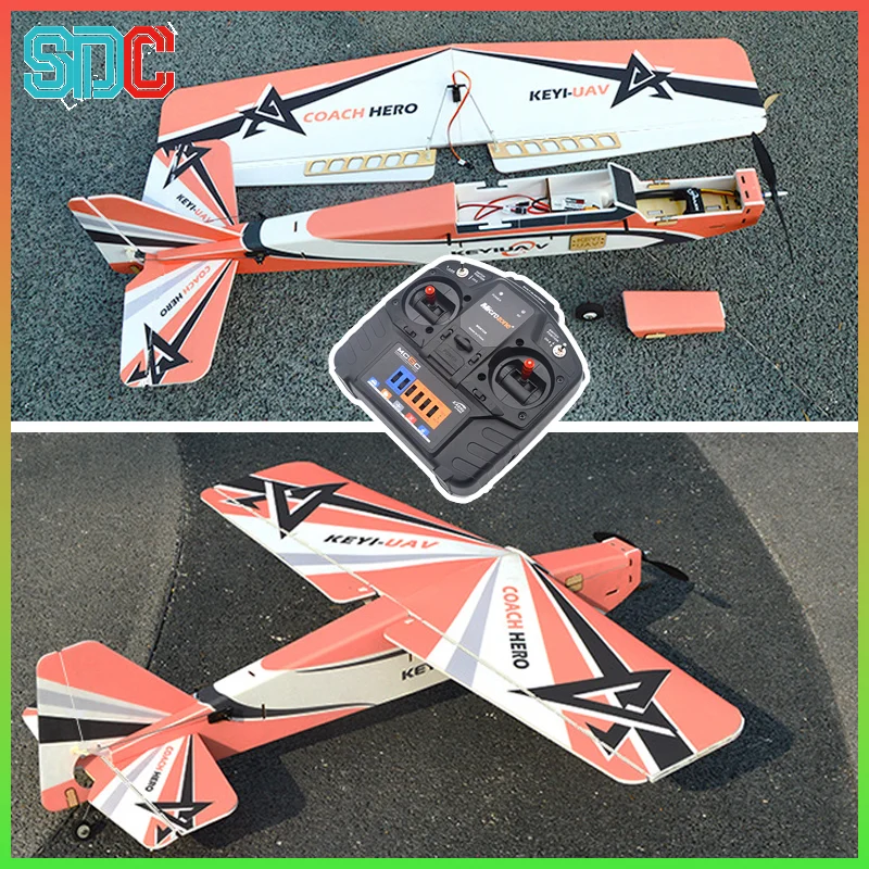 

Keyiuav Hero New Breeze PP Magic Board Радиоуправляемый самолет с дистанционным управлением, устойчивая к падению модель с фиксированным крылом и самостабительным балансом