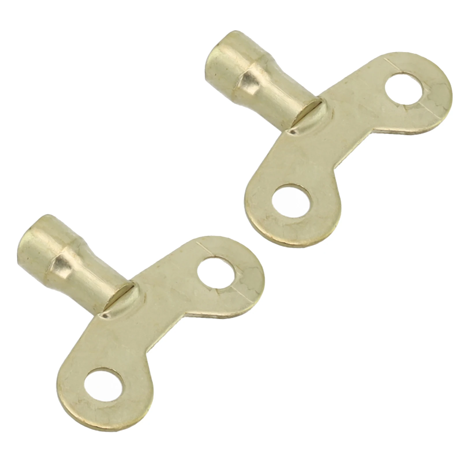 High Quality Brand New Faucet Key 2pcs 5*5*5cm For 6mm Square Spool Keys Plumbing Bleed Solid Iron Spare Parts