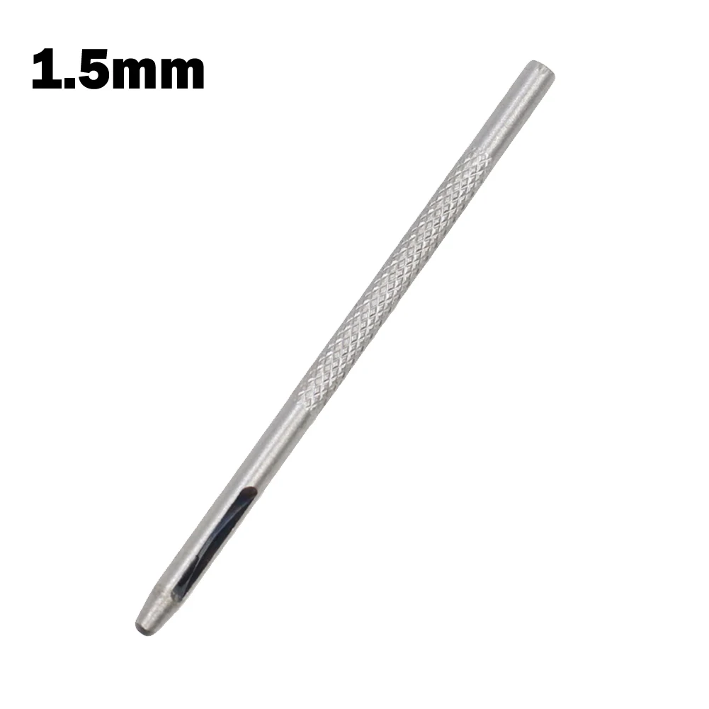 Ensemble de poinçons de forme ronde pour bricolage à la maison, perforateurs pour cuir, outil de perforation pour bracelet de montre et ceinture, diamètre de trou de 1.5 à 4mm, outils à main, 1PC