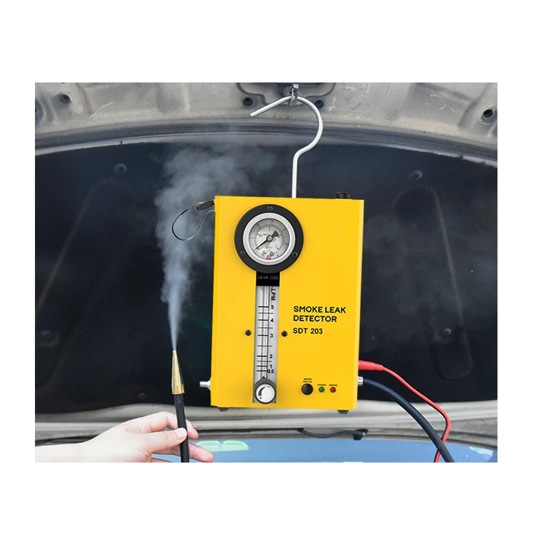 Factory Direct Hot Sale Car Pipe Leak Alarm Tester Automotive Leakage Detector Smoke Machine Bi-directional Control
