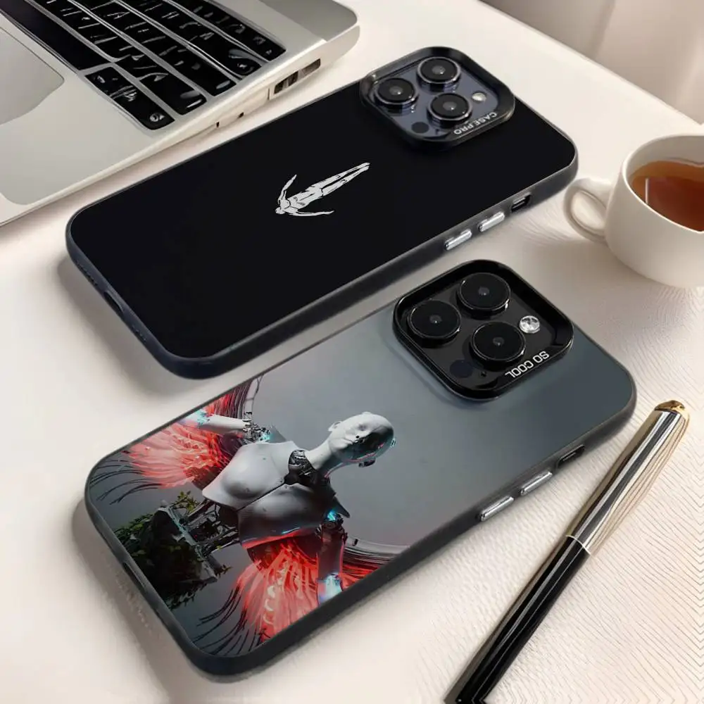 

DJ A-Afterlife Anyma Phone Case For iPhone 16,15,14,13,12,11,8,7,Pro,Max,Plus,Mini,XS,SE Anti Fall Black Matte Hard