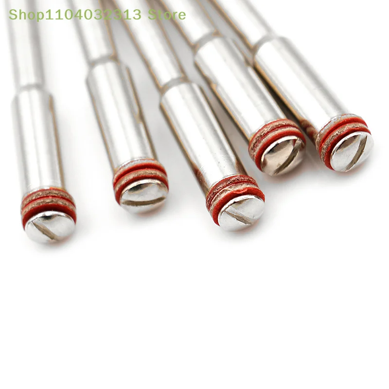 petite5pcs 3mm/2.35mm/3.175mm screw mandrel shank cut-off wheel holder rotary tool Diamond small cutting blade connecting rod