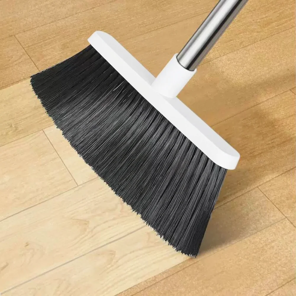 Anti Clogging Broom Dustpan Set Efficient Cleaning Tools Home Floor Sweeper With Comb Teeth Dustpan Combination