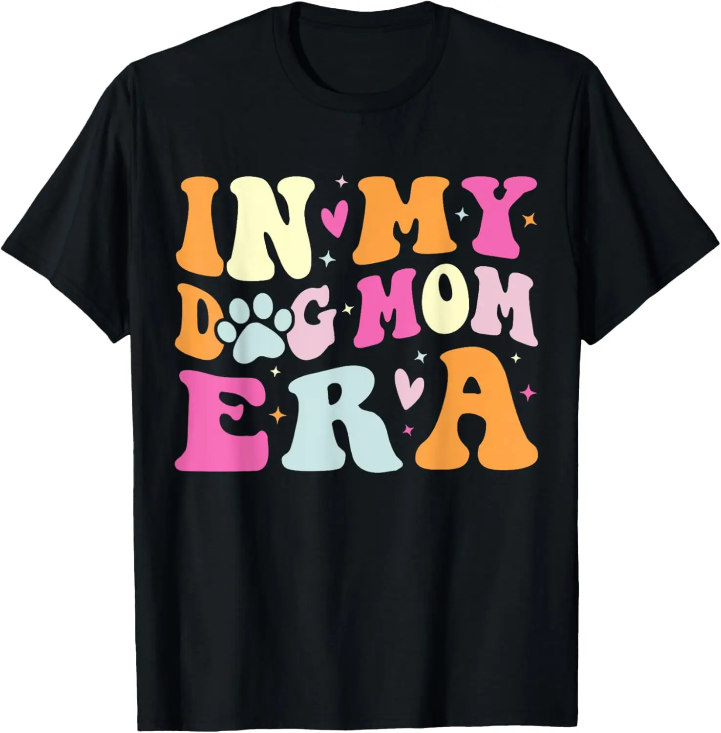 

Футболка In My Dog Mom Era с милой собакой и мамой