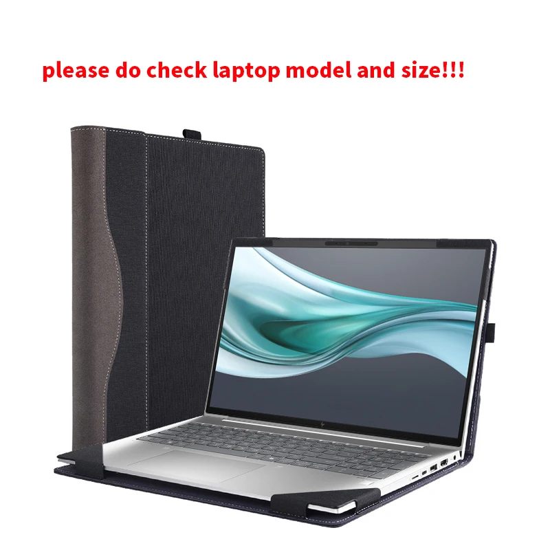 

Чехол для ноутбука Hp ProBook 460 465 G11, 16-дюймовый чехол для ультрабука EliteBook 660 665 G11, съемный чехол для ноутбука, сумка из искусственной кожи