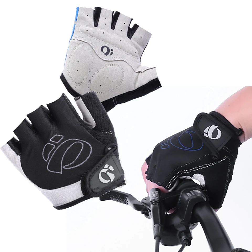 AliExpress NONE Half Finger Bicycle Gloves Anti-Slip Shock Absorbing Breathable Sports Gloves for MTB Road Bike Gym Training Cycling Accessories