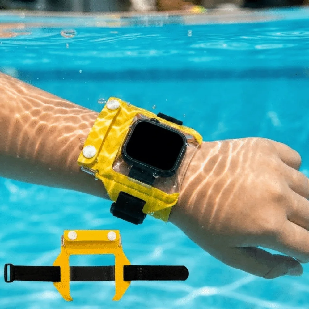 IPX8 Waterproof Smartwatch Waterproof Protective Pouch Portable Sealed Underwater Watch Cover Touchscreen Compatible
